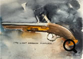 1796 Light Dragoon Flintlock Pistol