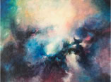 Glowing Acrylic Abstract
