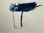 Seedpod Shadow Watercolour