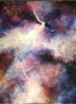 Blue Dimension Acrylic Abstract
